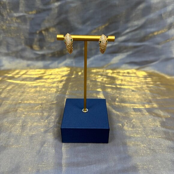 APM Monaco Kaa Gold Earrings - Picture 1 of 5